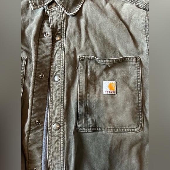 carhartt fleece lined jacket - Picture 2 of 5